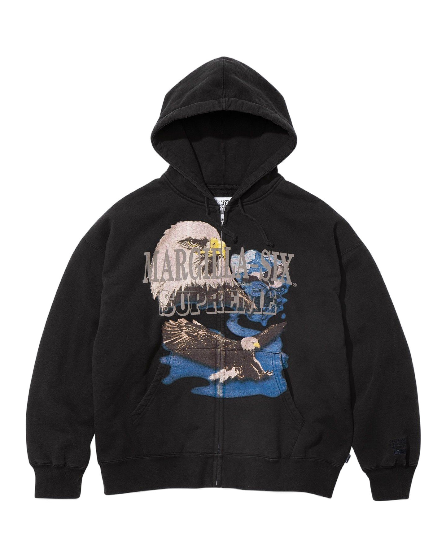 Supreme®/MM6 Maison Margiela Eagle Zip Up Hooded Sweatshirt view 5